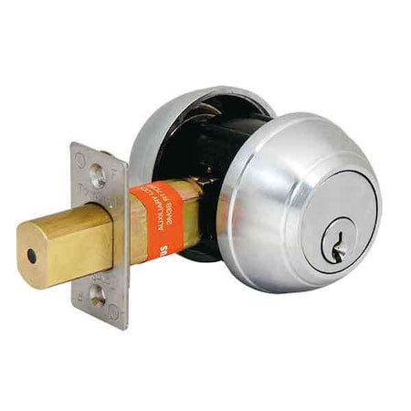Townsteel TownSteel: Deadbolt, Double Cylinder 26D  2 3/4" TNS-DBD-62-26D